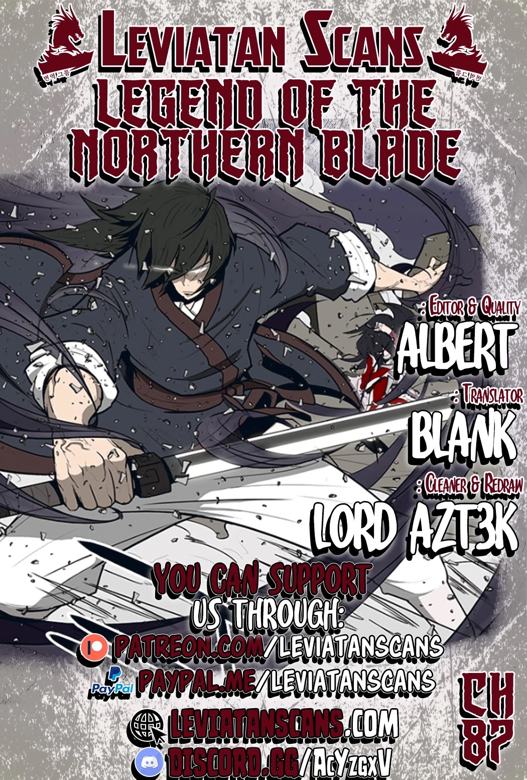 Legend Of The Northern Blade Chapter 87 - Picture 1