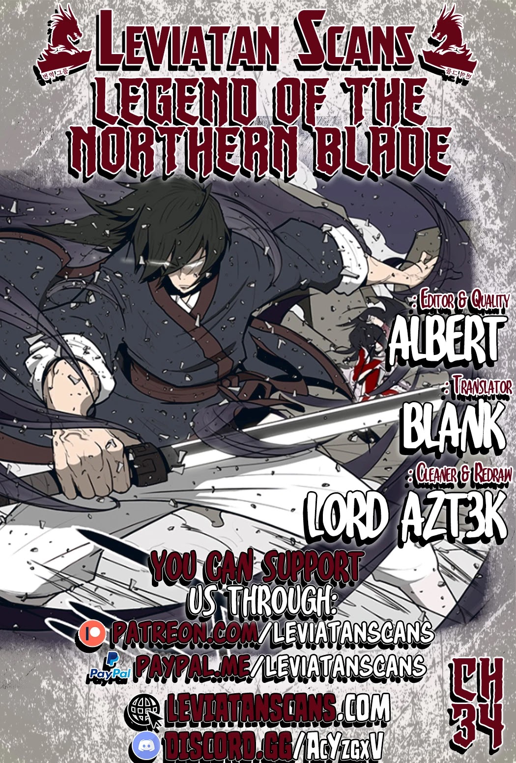 Legend Of The Northern Blade Chapter 34 - Picture 1