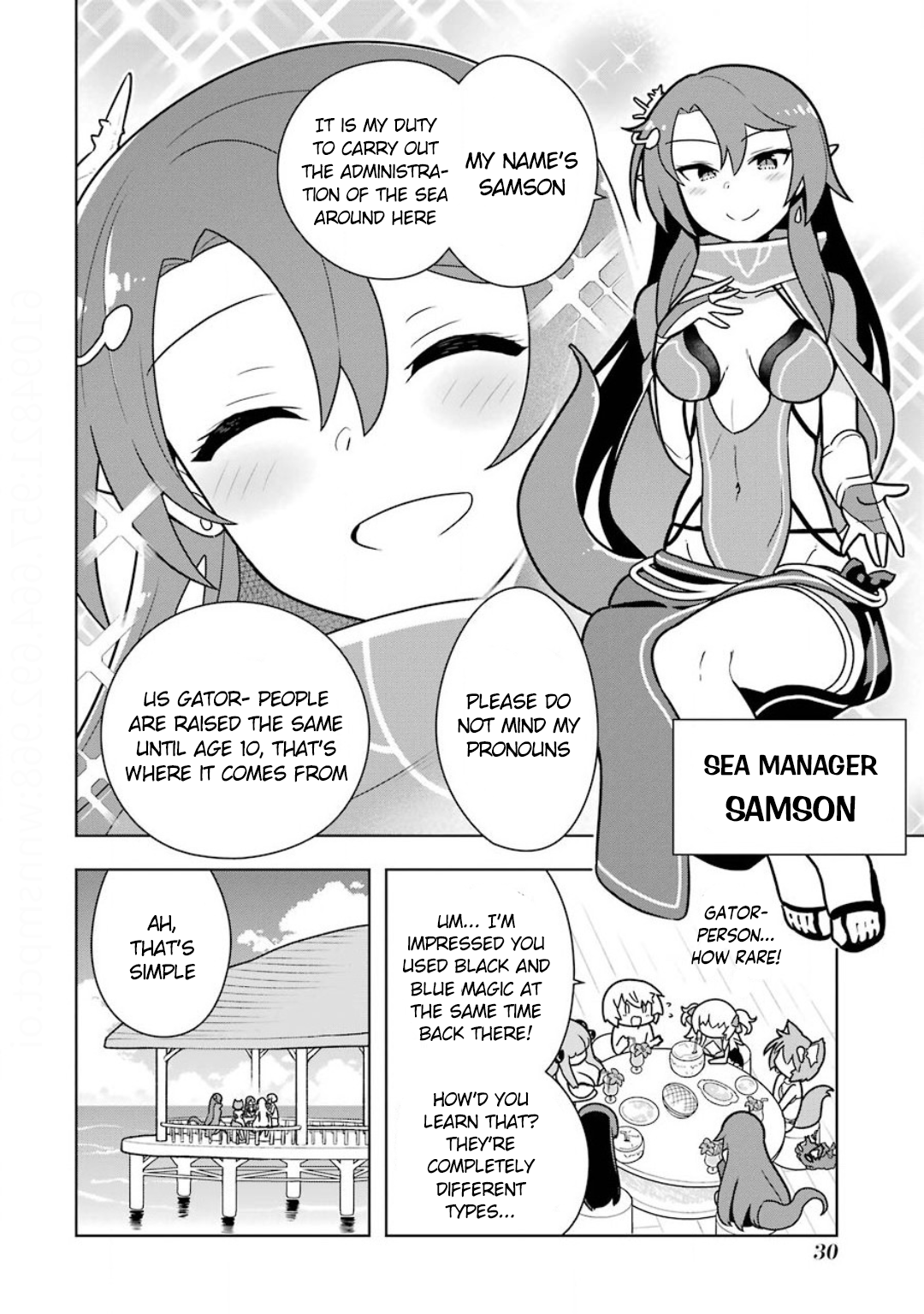 Though Young People Recoil From Entering The Black Magic Industry, I Found Its Treatment Of Employees Quite Good When I Entered It, And The President And Familiar Are Cute Too So Everything Is Awesome Chapter 19: The Mid-Career Recruited Alligator-Person Senpai - Picture 2