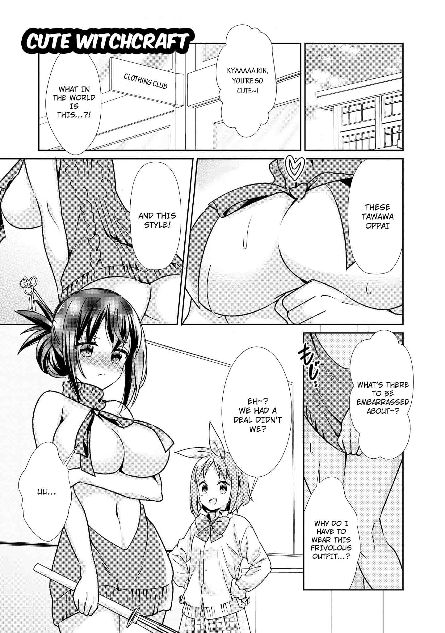 Do You Like Fluffy Boobs? Busty Girl Anthology Comic Chapter 9: Cute Witchcraft - Picture 2