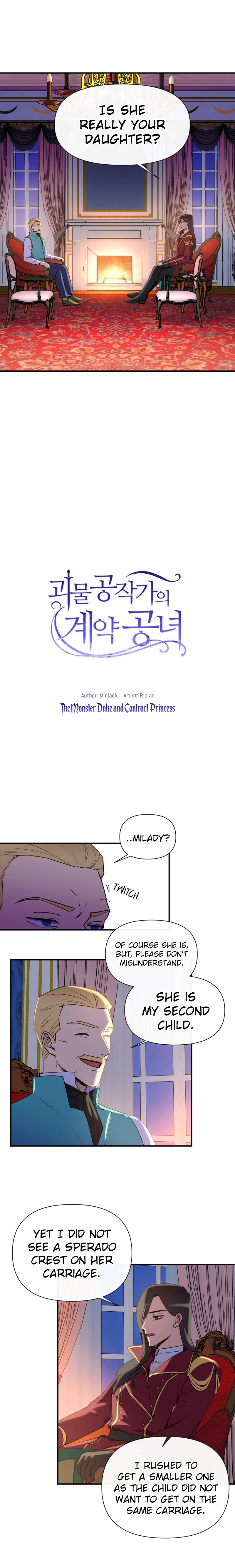 The Monster Duchess And Contract Princess Chapter 15 - Picture 2