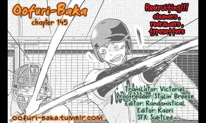 Ookiku Furikabutte Chapter 145: The 4 Cities Tournament 16 - Picture 1