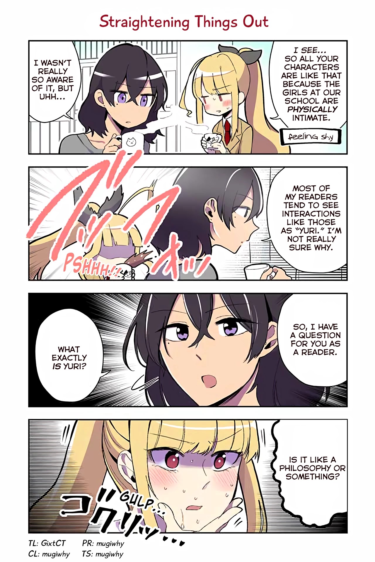 As A Result Of A Classmate's Obsession With Yuri, I Was Exposed As An Author Chapter 6: Straightening Things Out - Picture 1