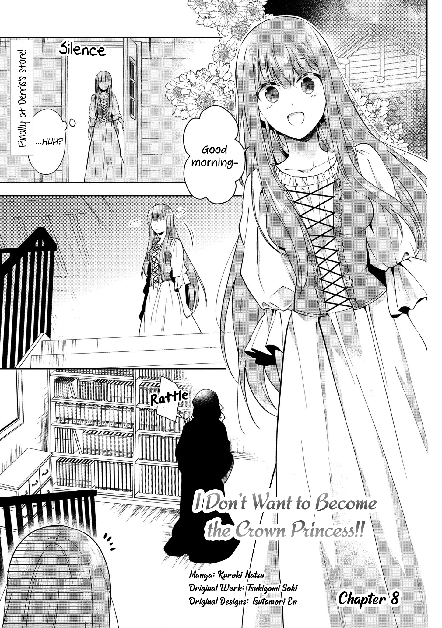 I Don't Want To Become Crown Princess!! Chapter 8 - Picture 1