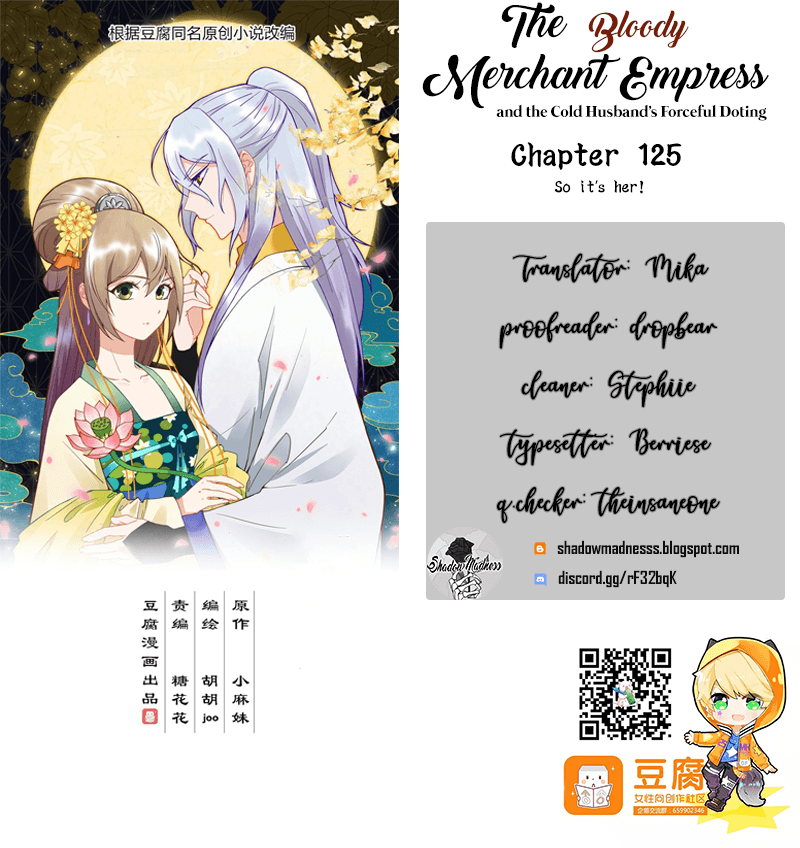 The Bloody Merchant Empress And The Cold Husband's Forceful Doting Chapter 125: So It's Her! - Picture 1