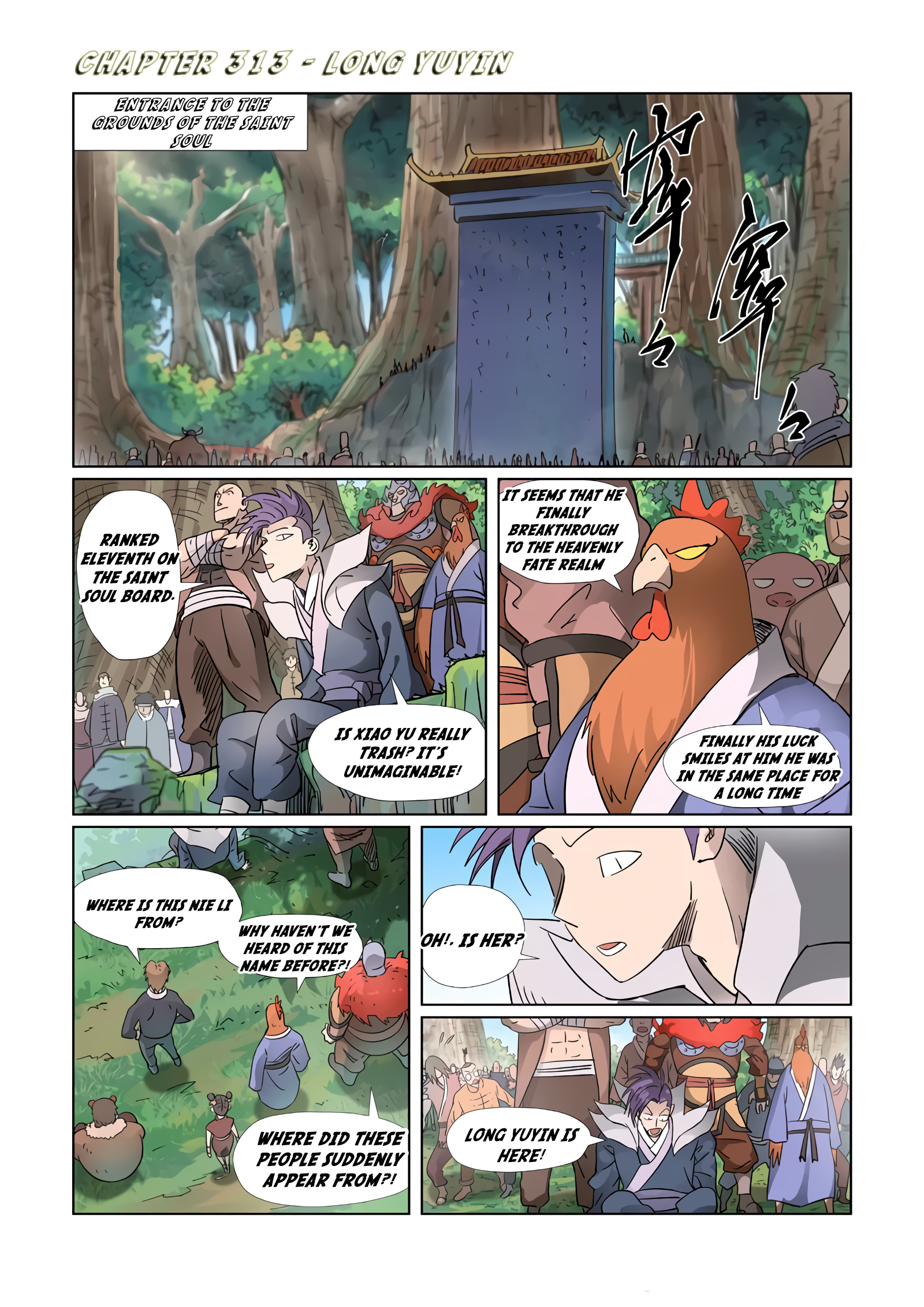 Tales Of Demons And Gods Chapter 313 - Picture 1