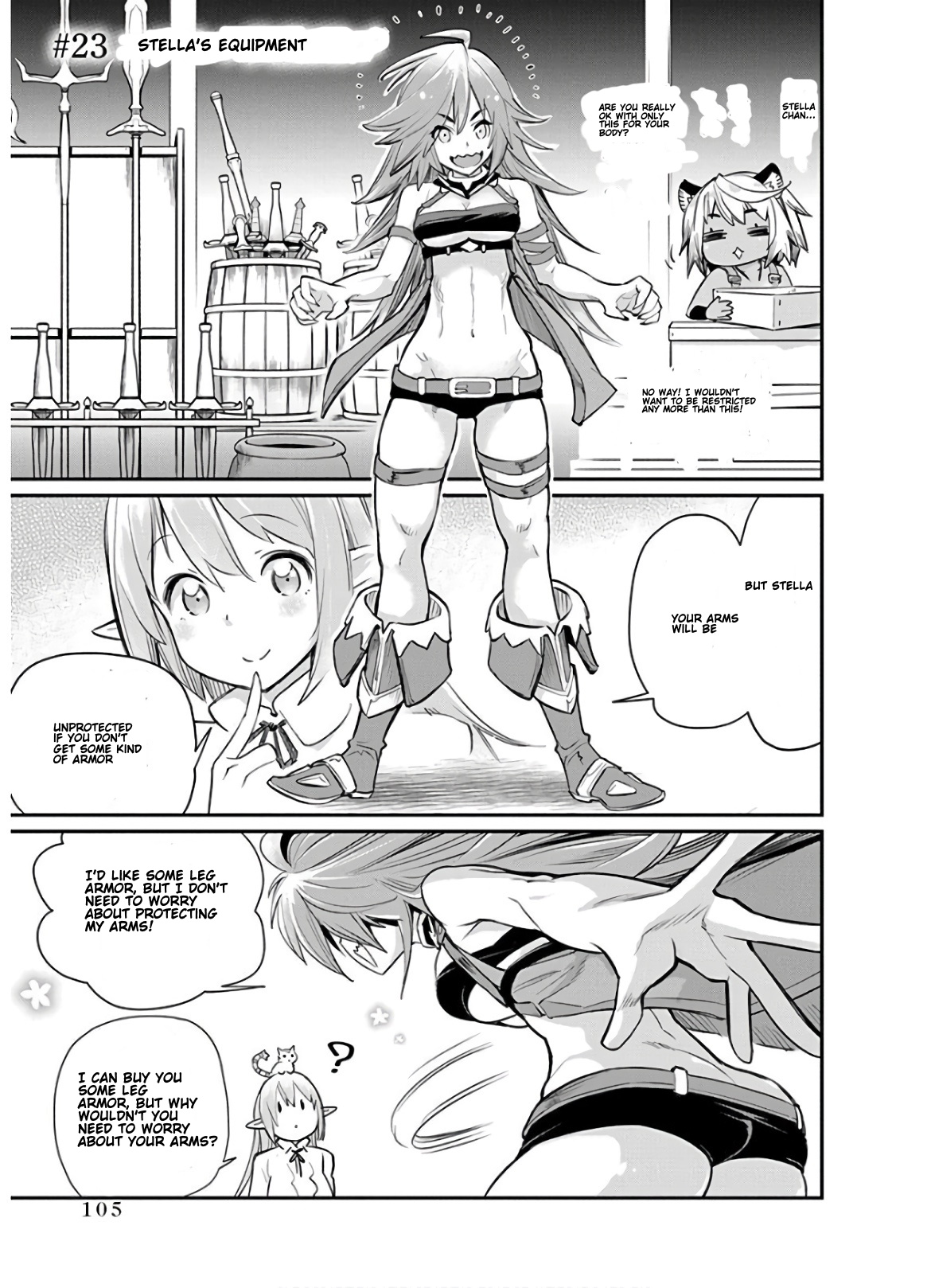 I Am Behemoth Of The S Rank Monster But I Am Mistaken As A Cat And I Live As A Pet Of Elf Girl - Page 1