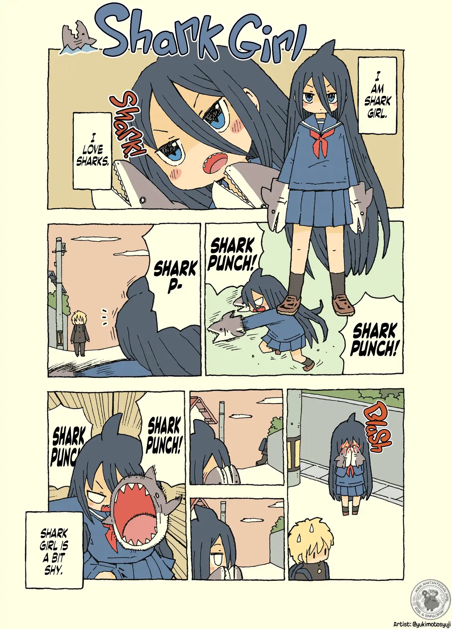 Shark Girl - Page 1