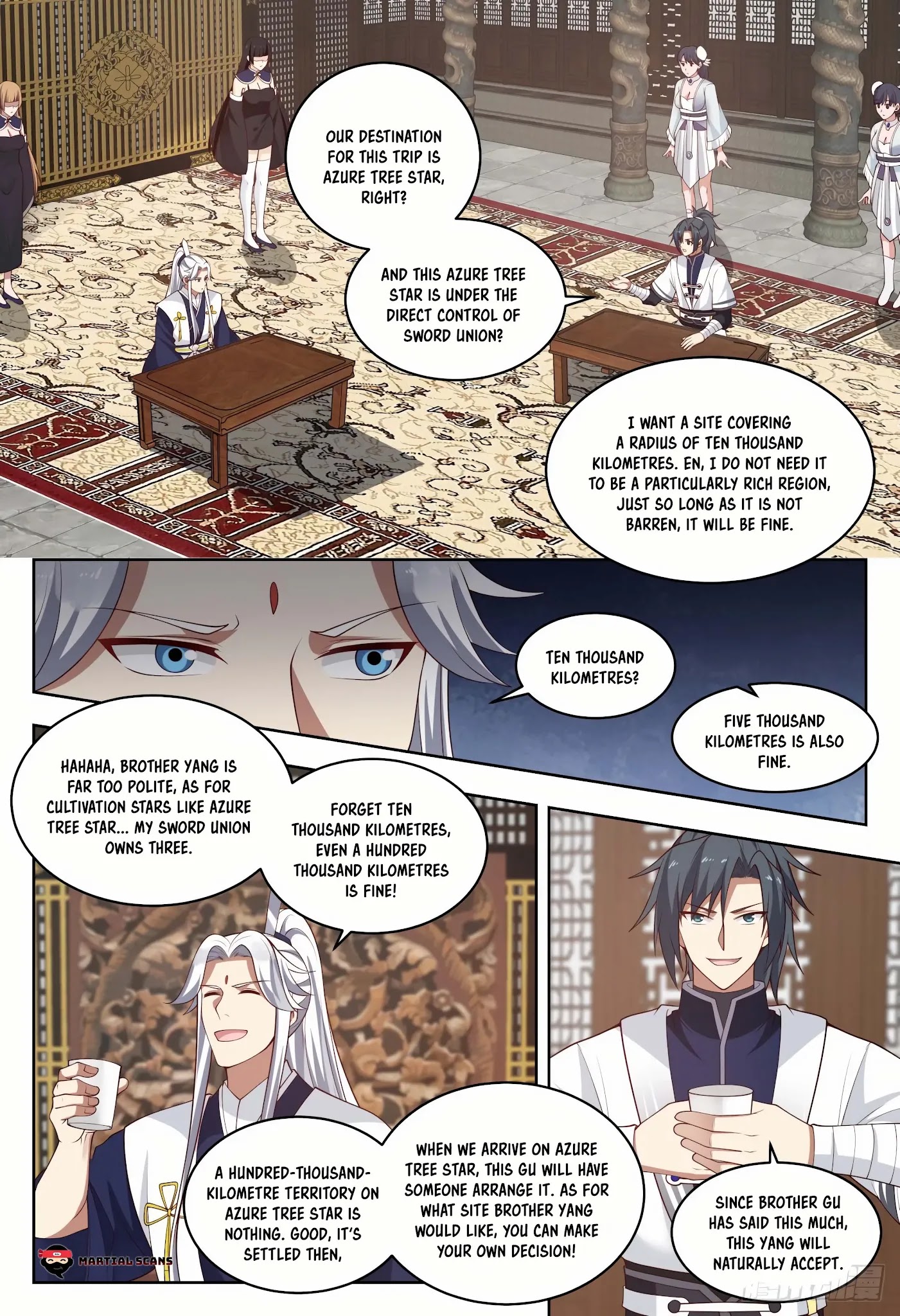 Martial Peak Chapter 1449: Azure Tree Star - Picture 2