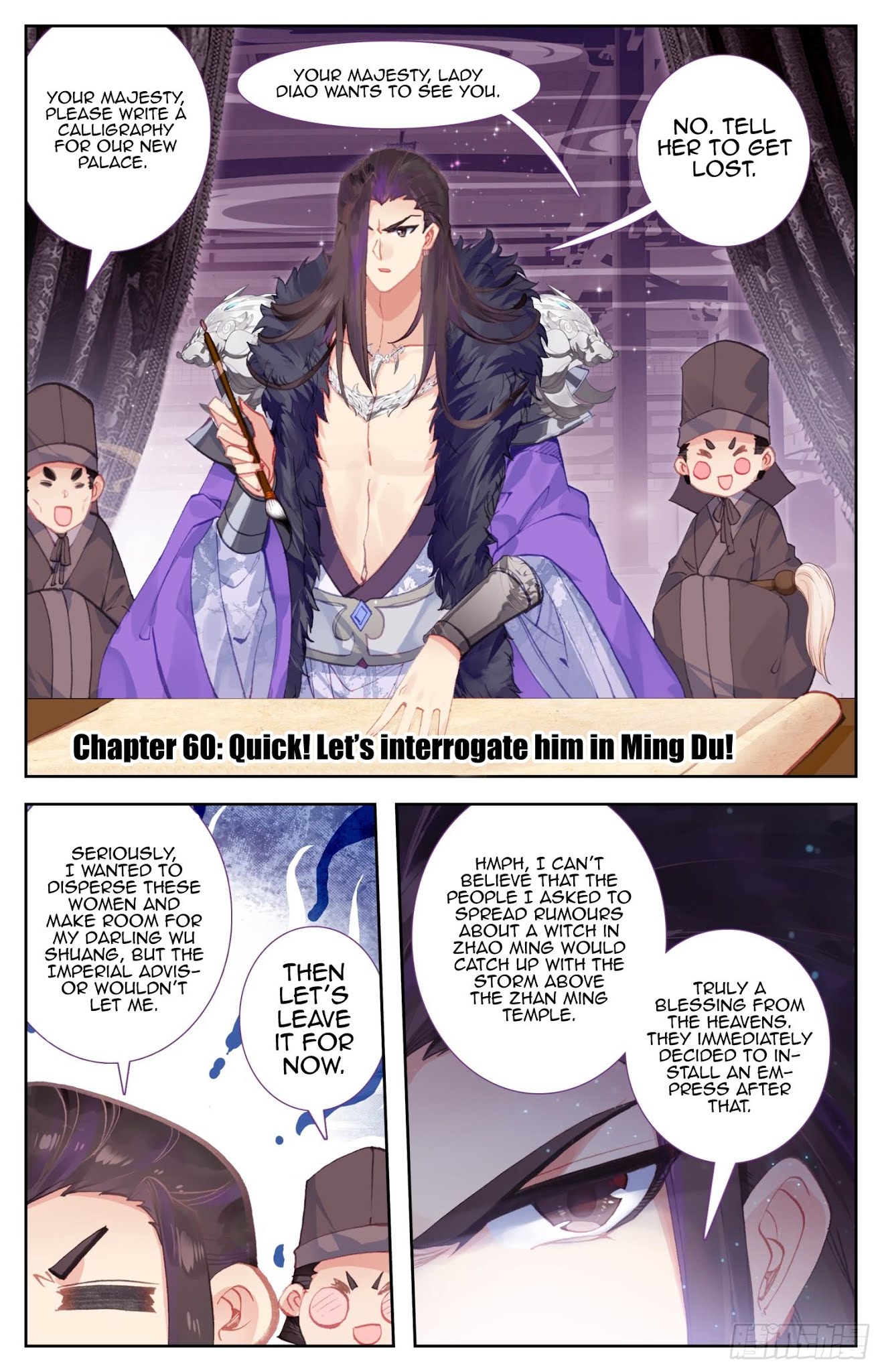 Legend Of The Tyrant Empress Chapter 60: Quick! Let’S Interrogate Him In Ming Du! - Picture 2