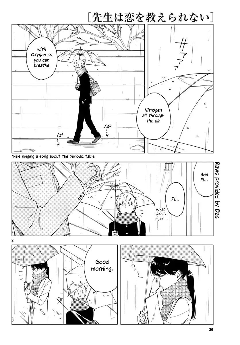 The Teacher Can Not Tell Me Love Vol.1 Chapter 3 - Picture 2