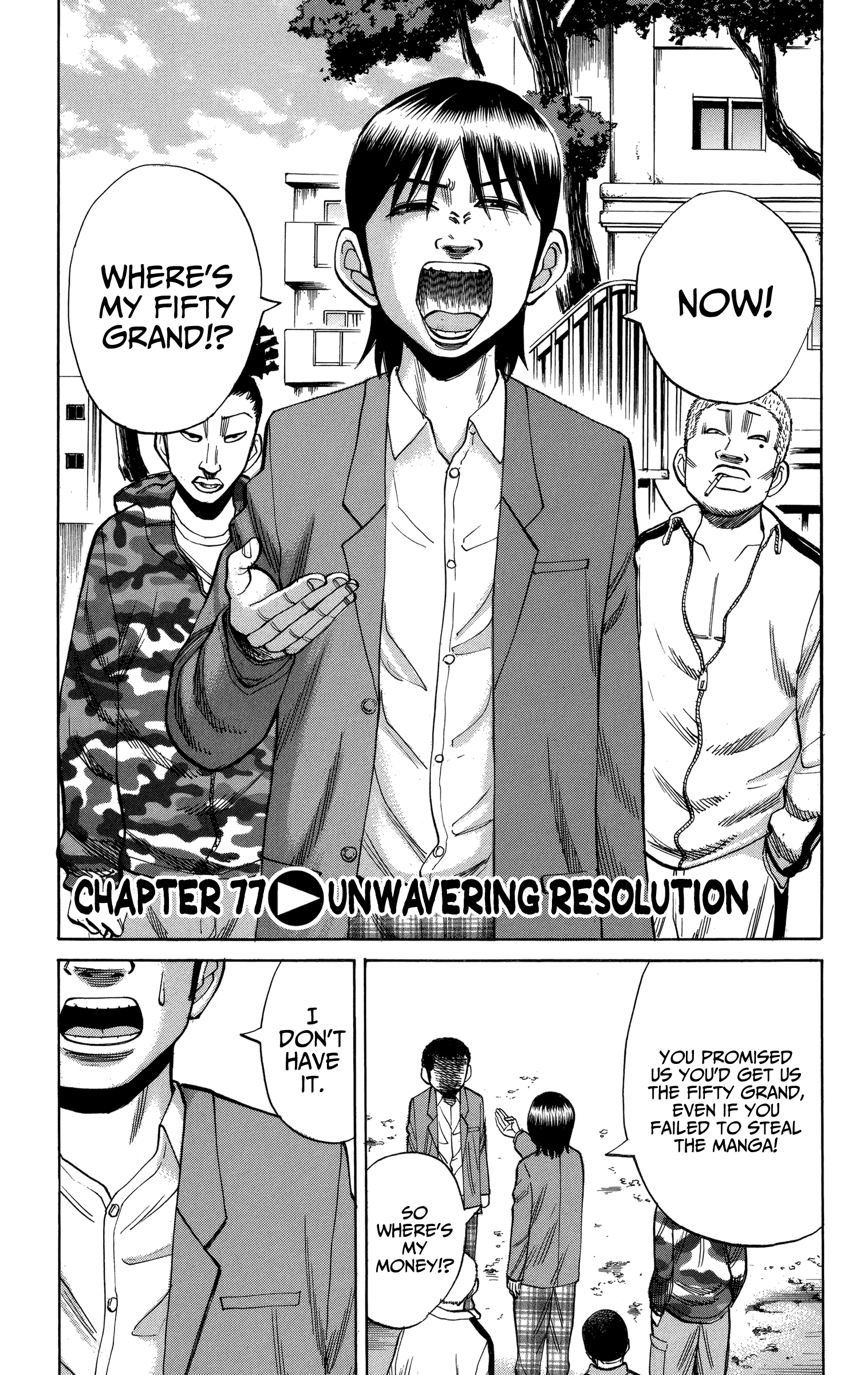 Nanba Mg5 Vol.9 Chapter 77: Unwavering Resolution - Picture 1