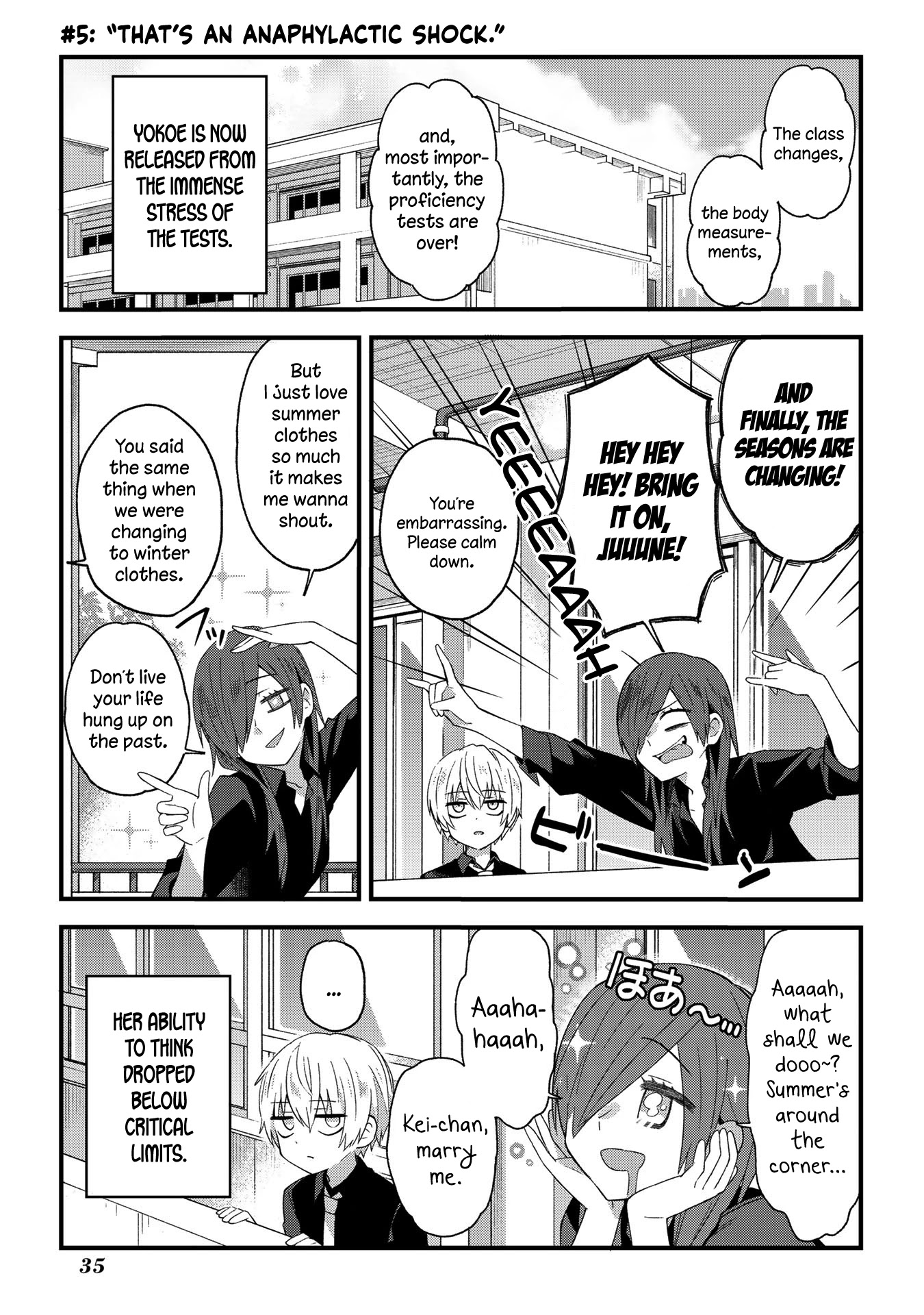 School Zone (Ningiyau) Chapter 5: That's An Anaphylactic Shock. - Picture 1