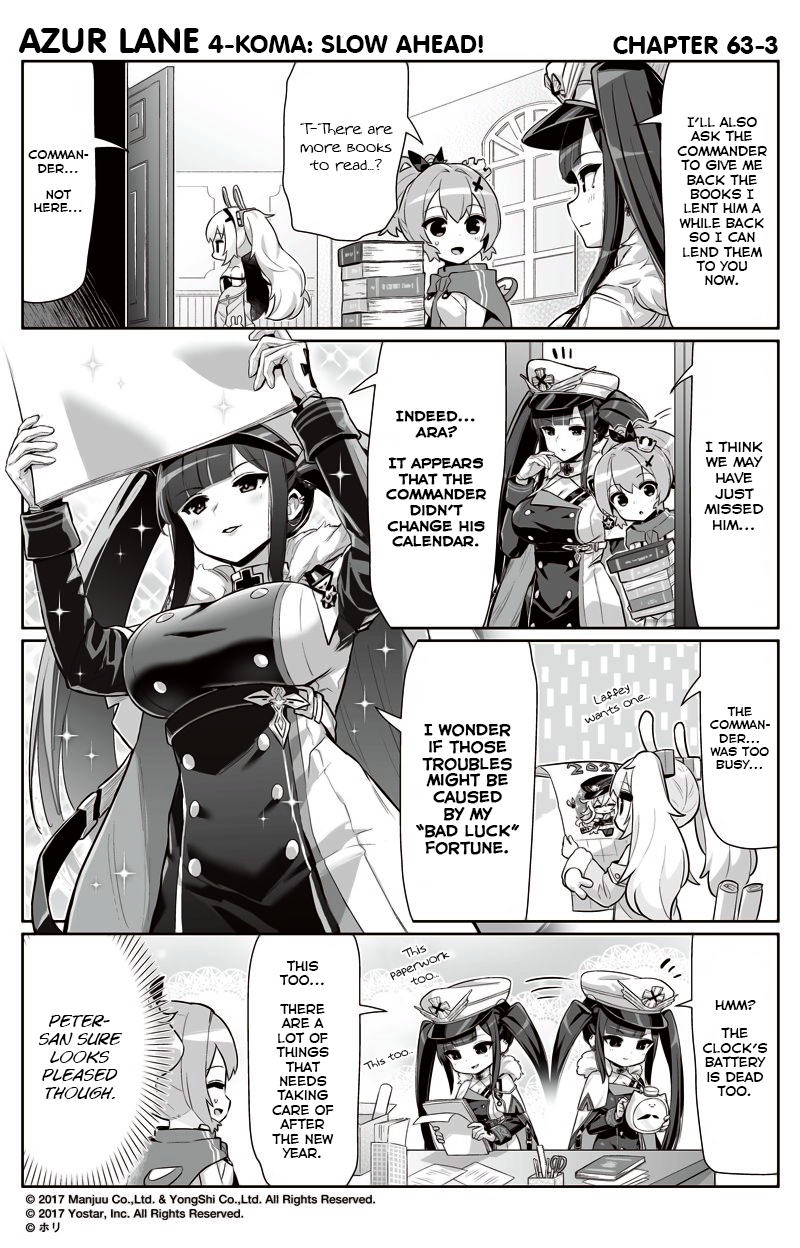 Azur Lane 4-Koma: Slow Ahead Chapter 63 - Picture 3