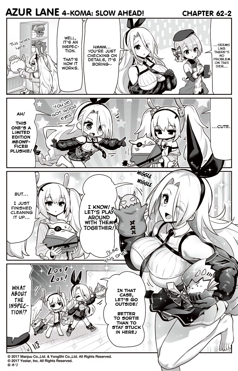 Azur Lane 4-Koma: Slow Ahead Chapter 62 - Picture 2