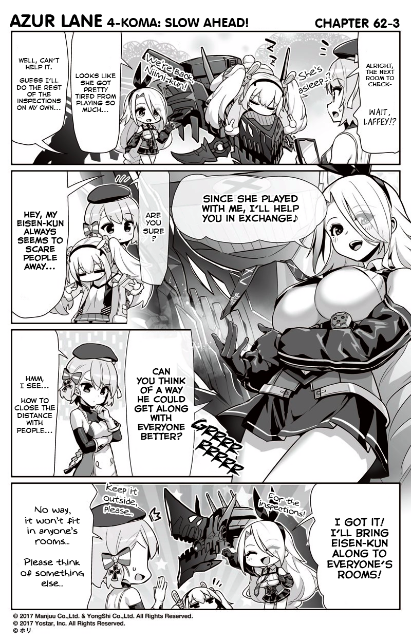 Azur Lane 4-Koma: Slow Ahead Chapter 62 - Picture 3