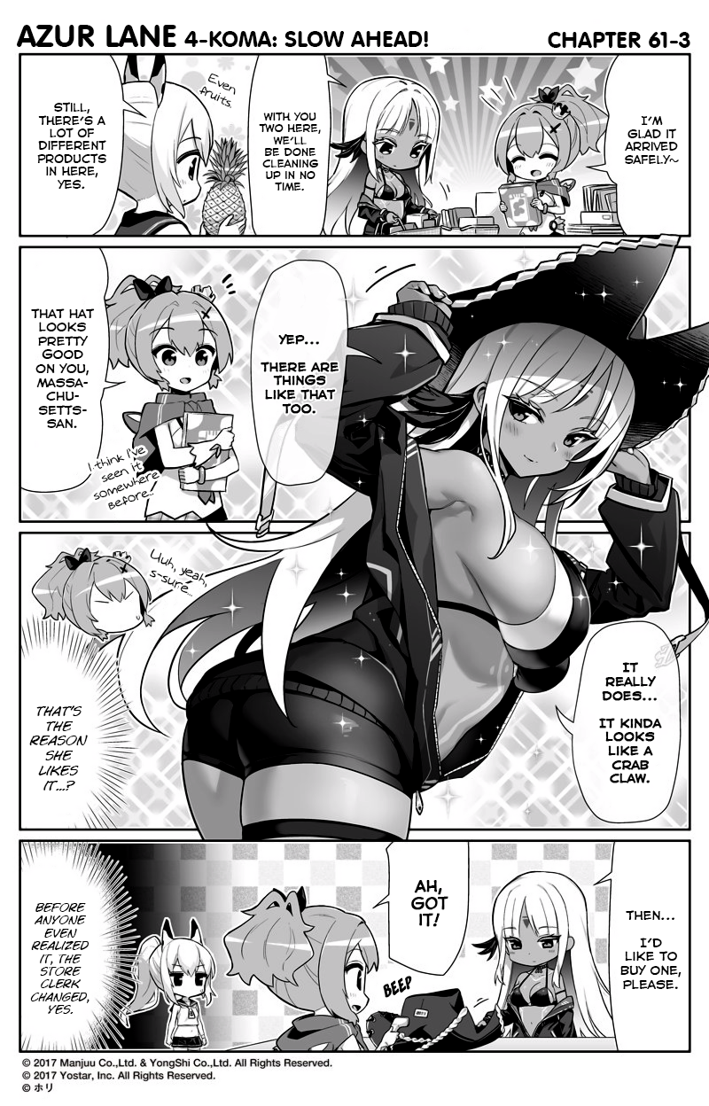Azur Lane 4-Koma: Slow Ahead Chapter 61 - Picture 3