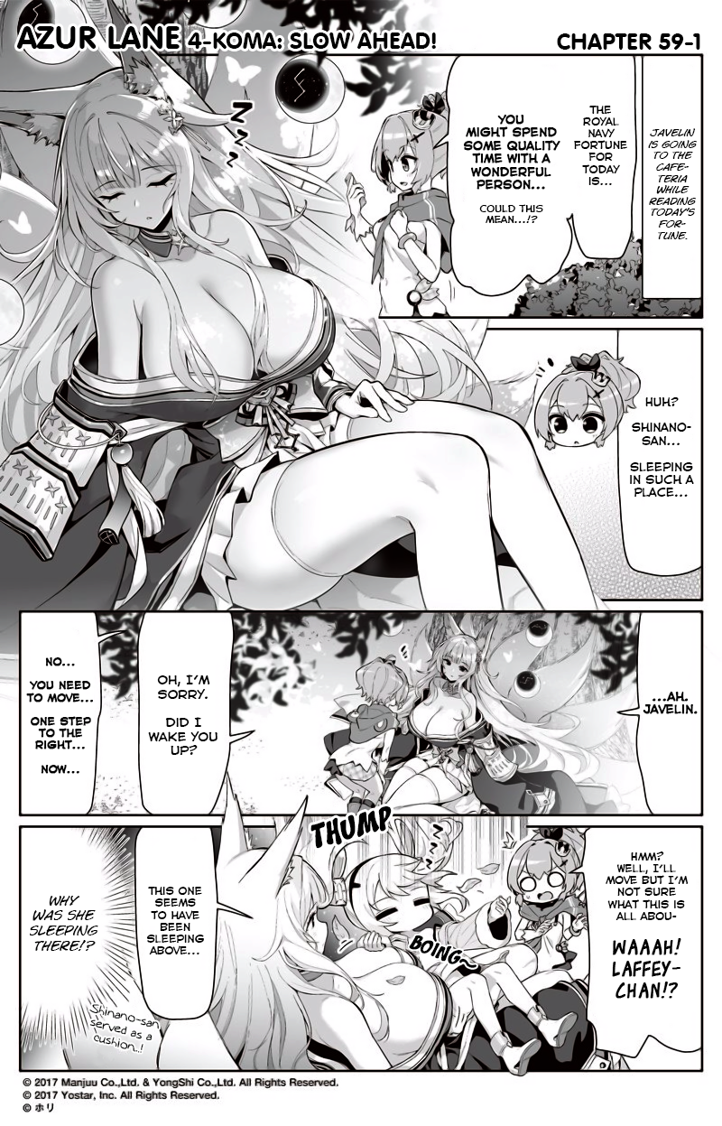 Azur Lane 4-Koma: Slow Ahead Chapter 59 - Picture 1