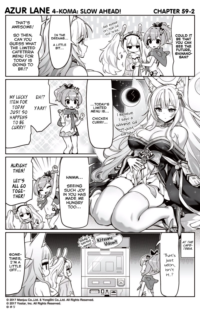 Azur Lane 4-Koma: Slow Ahead Chapter 59 - Picture 2