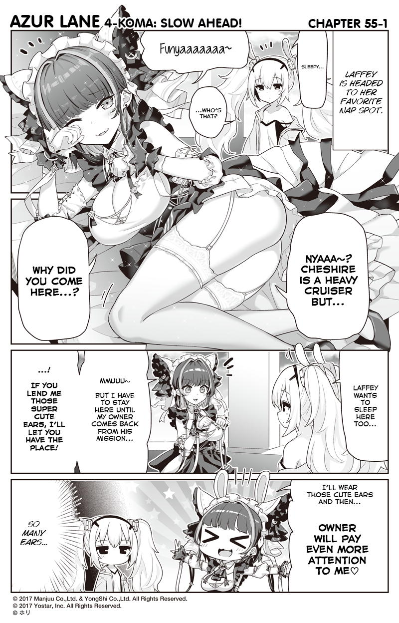 Azur Lane 4-Koma: Slow Ahead Chapter 55 - Picture 1