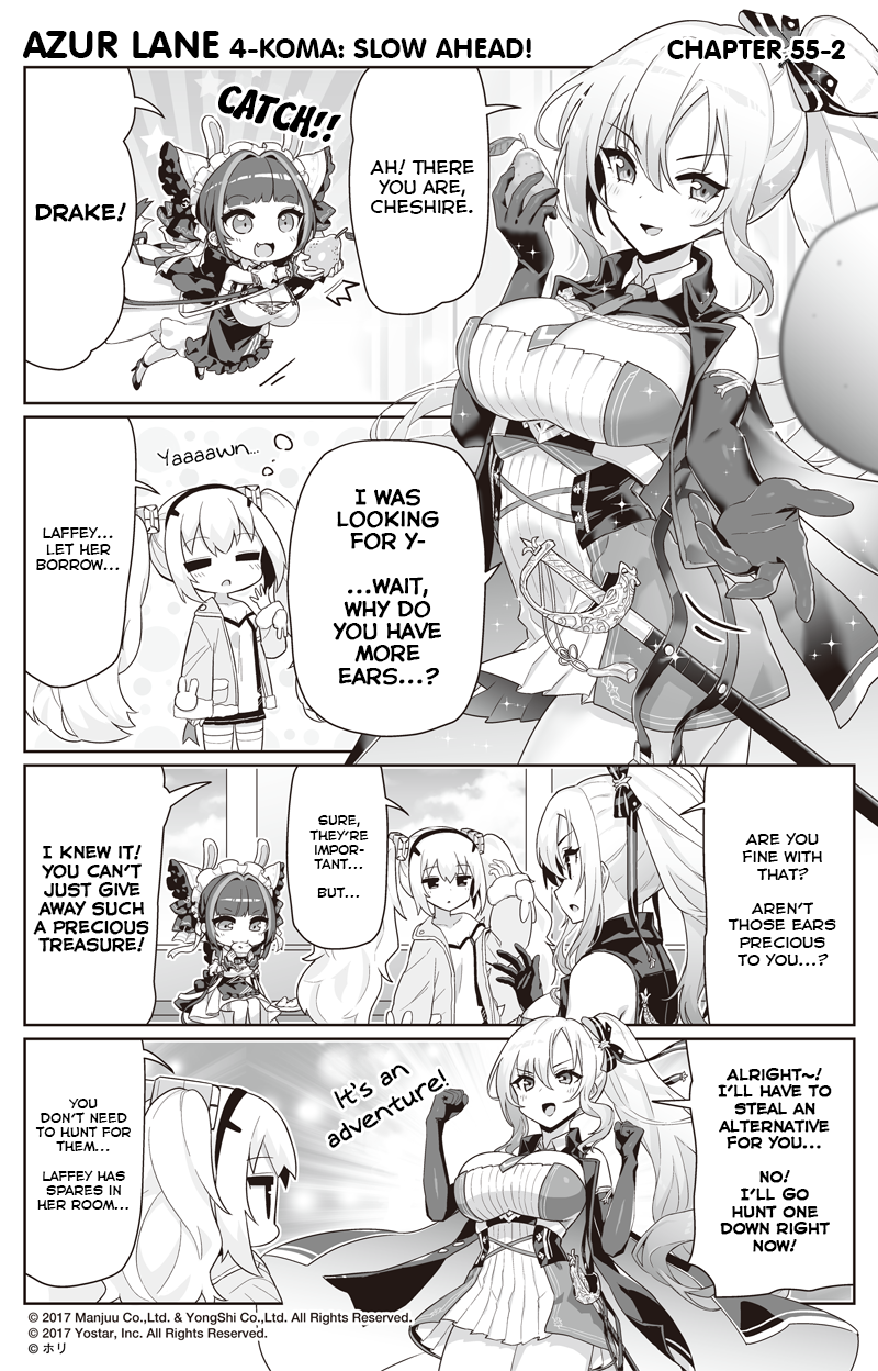 Azur Lane 4-Koma: Slow Ahead Chapter 55 - Picture 2
