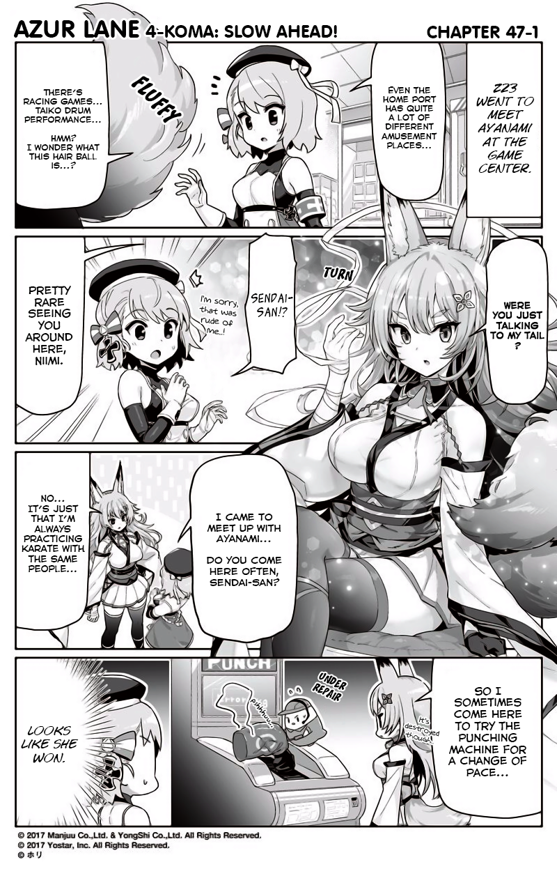 Azur Lane 4-Koma: Slow Ahead Chapter 47 - Picture 1