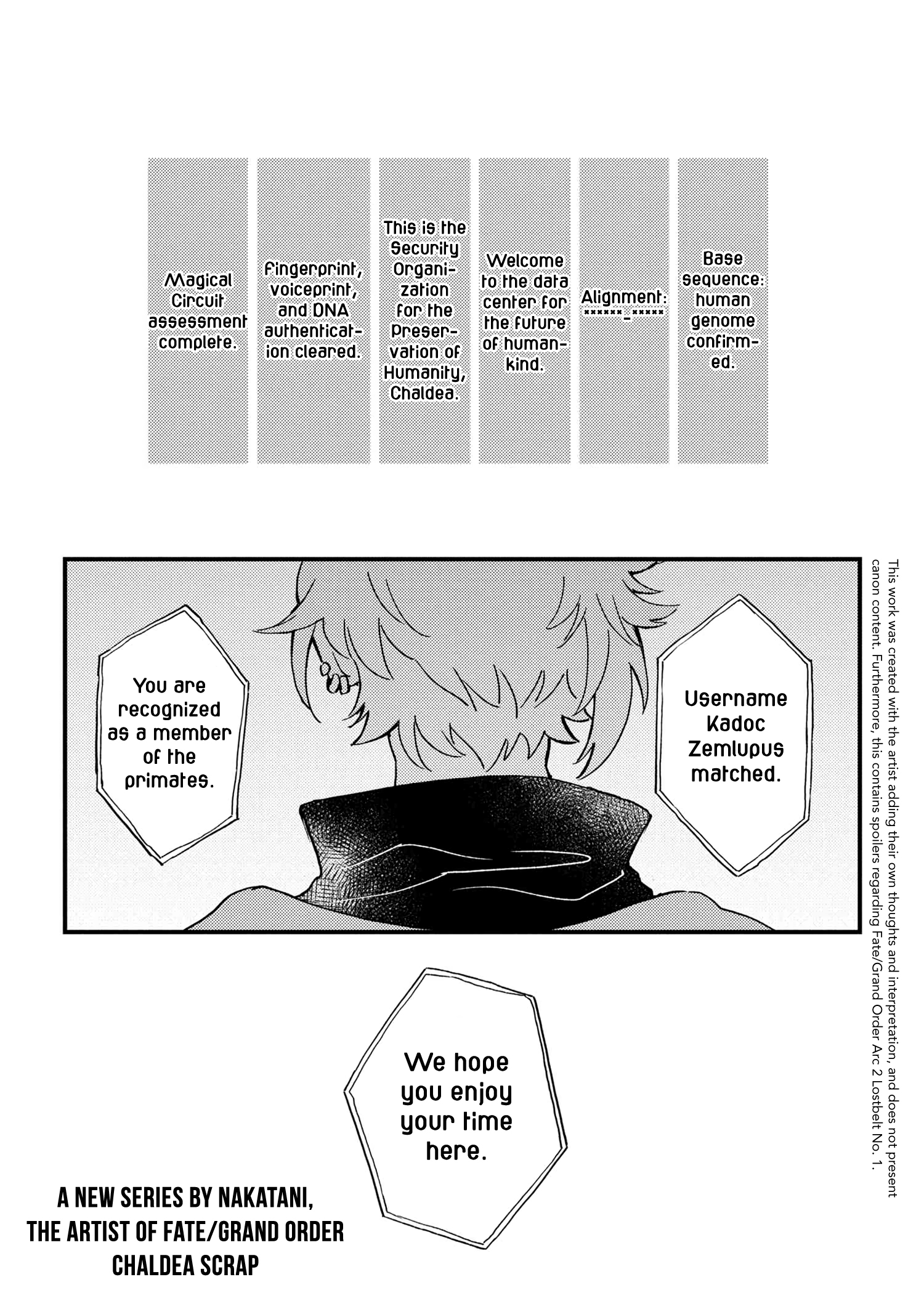 Fate/grand Order From Lostbelt - Page 1