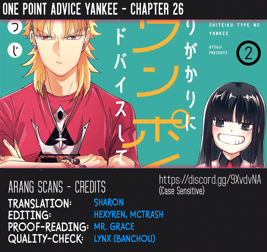 Toorigakari Ni One Point Advice Shiteiku Type No Yankee Chapter 26 - Picture 1