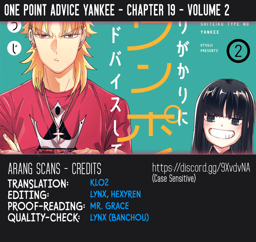 Toorigakari Ni One Point Advice Shiteiku Type No Yankee Vol.2 Chapter 19 - Picture 1