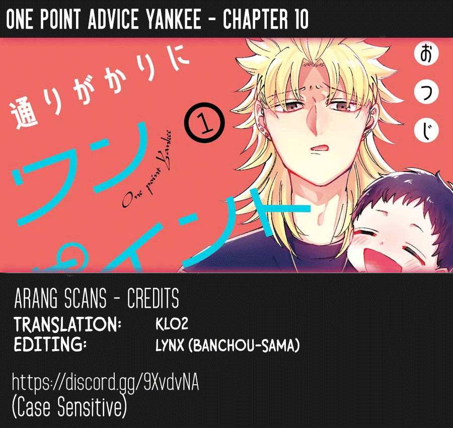 Toorigakari Ni One Point Advice Shiteiku Type No Yankee Chapter 10 - Picture 1
