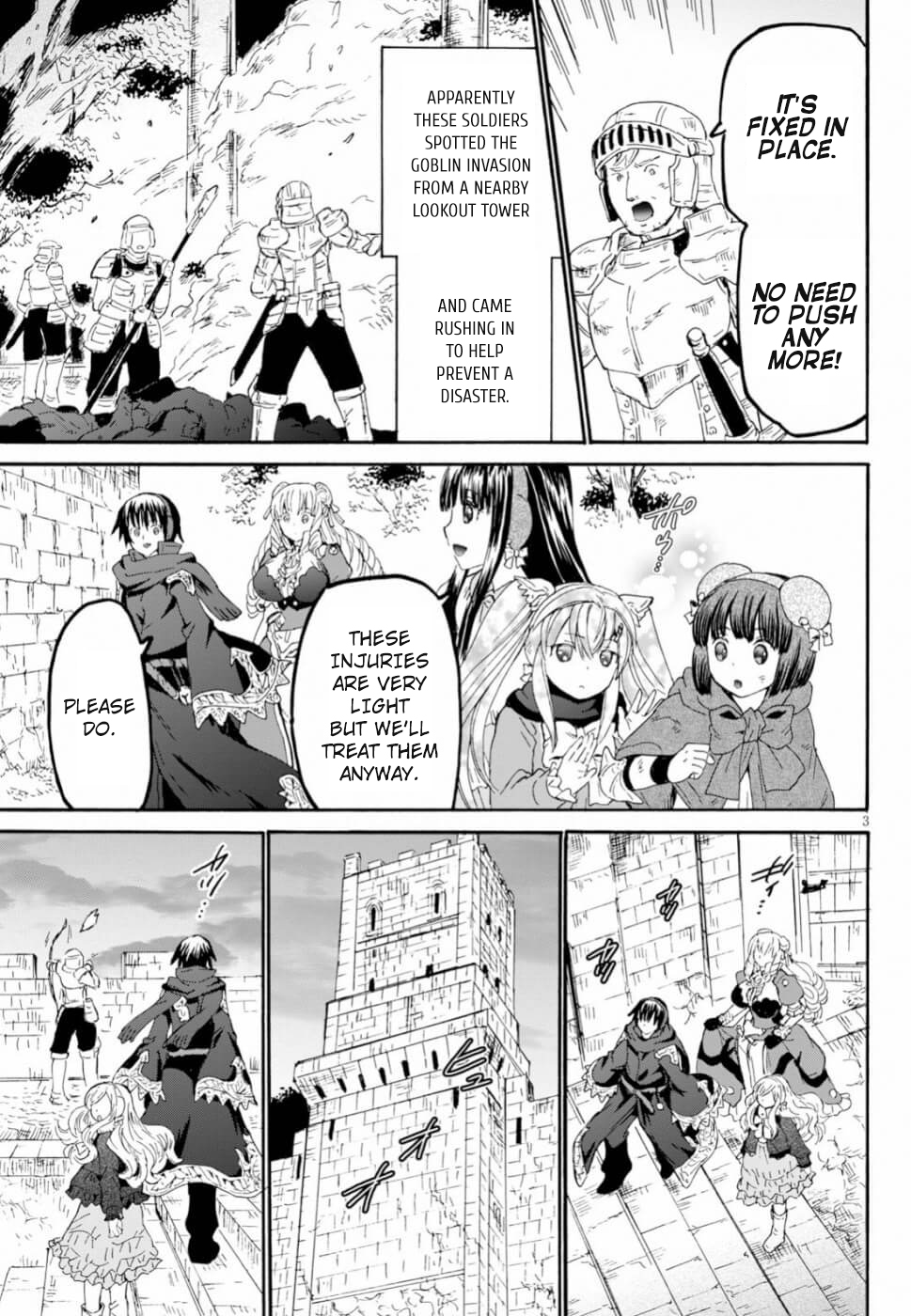 Death March Kara Hajimaru Isekai Kyousoukyoku Chapter 61: The Line Defense At The City Of Muno - Picture 3