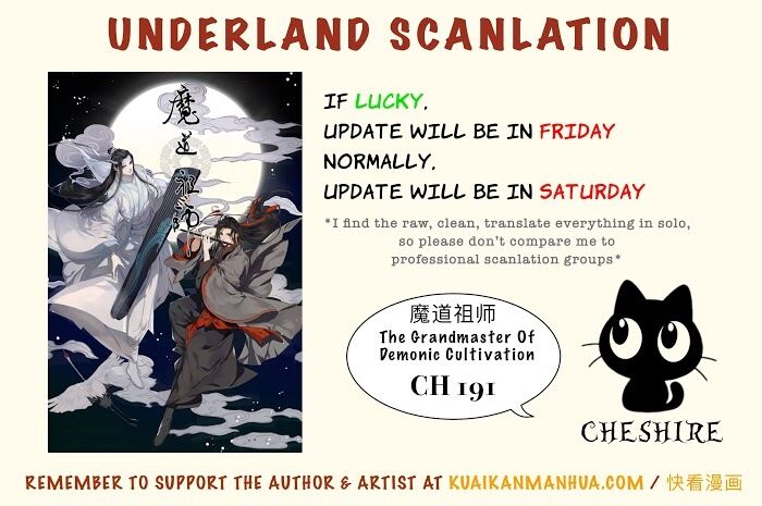 The Grandmaster Of Demonic Cultivation Chapter 191 - Picture 1