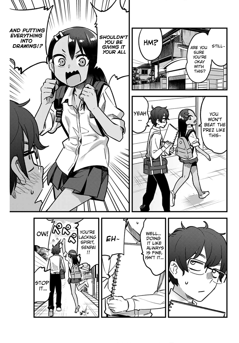 Ijiranaide, Nagatoro-San Vol.6 Chapter 42: You're Underestimating This Match Aren't You, Senpai? - Picture 3