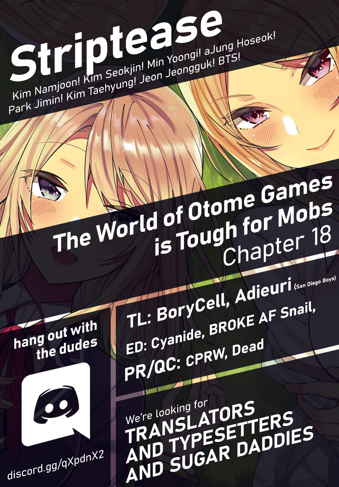 The World Of Otome Games Is Tough For Mobs Chapter 18 - Picture 1