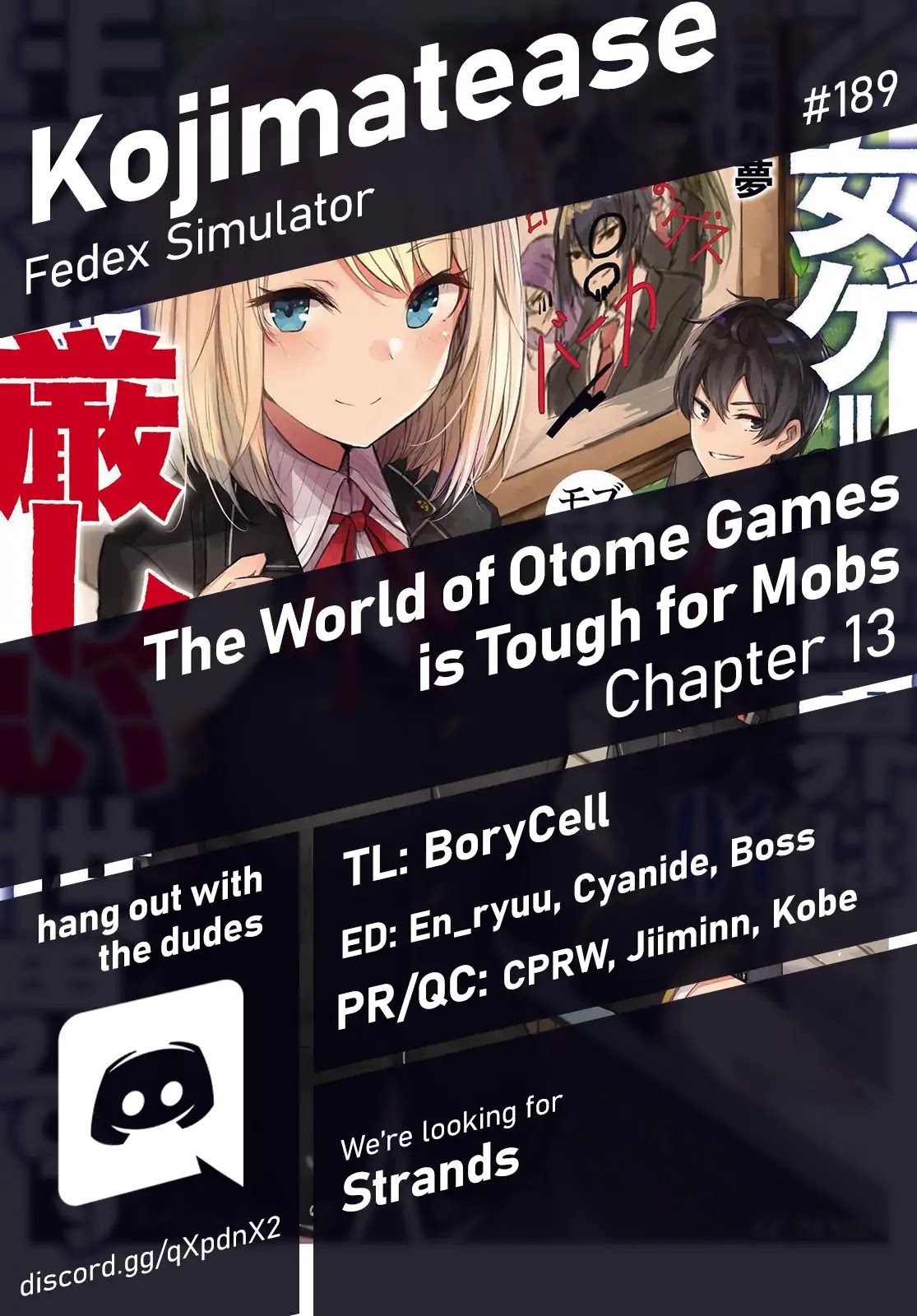 The World Of Otome Games Is Tough For Mobs - Page 1