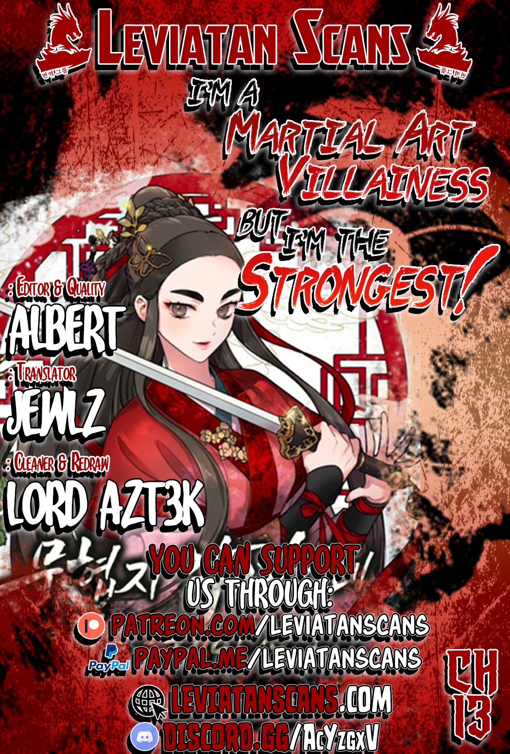 I’M A Martial Art Villainess But I’M The Strongest! Chapter 13 - Picture 1