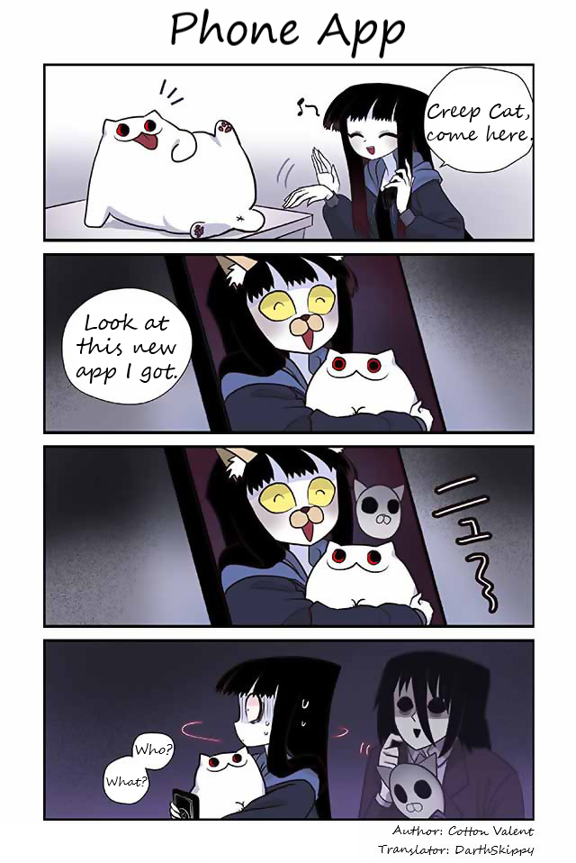 Creepy Cat Chapter 120: Phone App - Picture 1