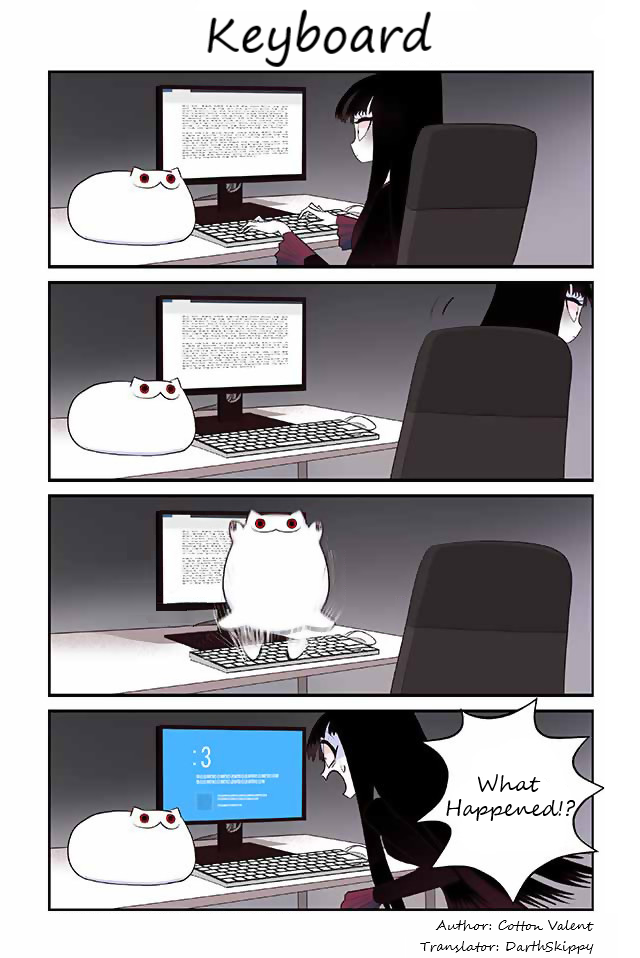 Creepy Cat Chapter 38: Keyboard - Picture 1