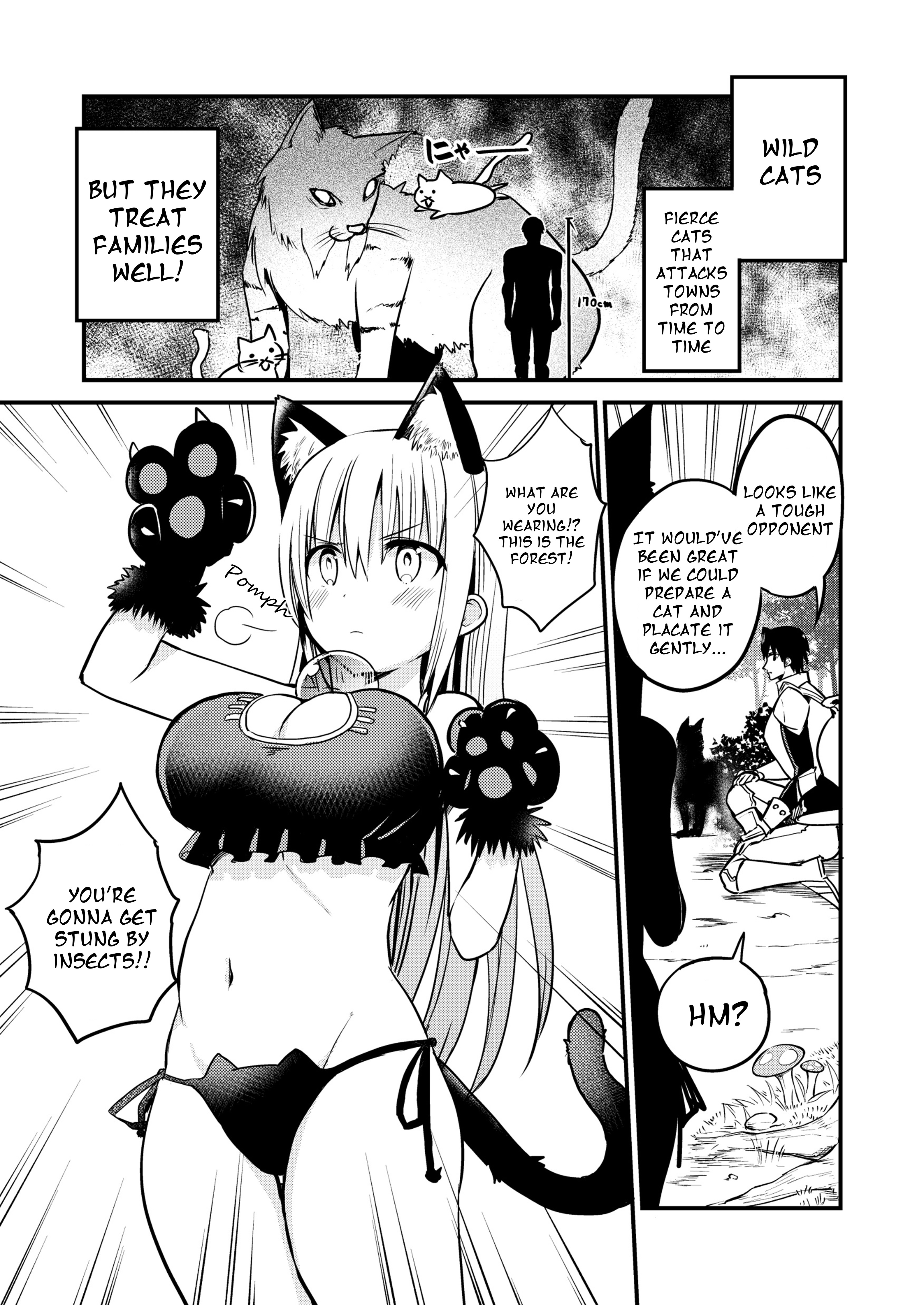 Shiro Madoushi Syrup-San Vol.1 Chapter 25.5: White Mage Syrup-San And A Cat - Picture 1