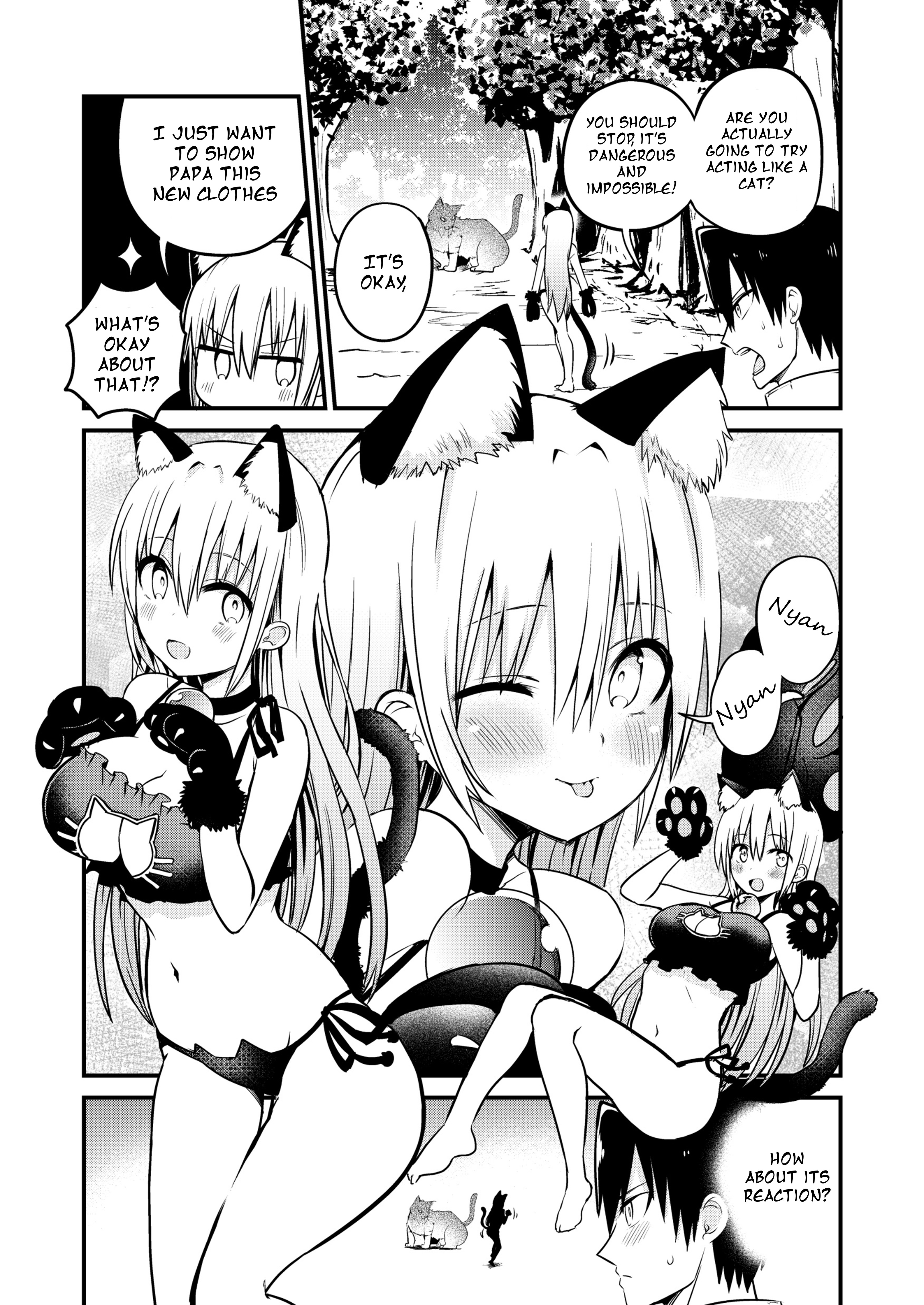 Shiro Madoushi Syrup-San Vol.1 Chapter 25.5: White Mage Syrup-San And A Cat - Picture 2