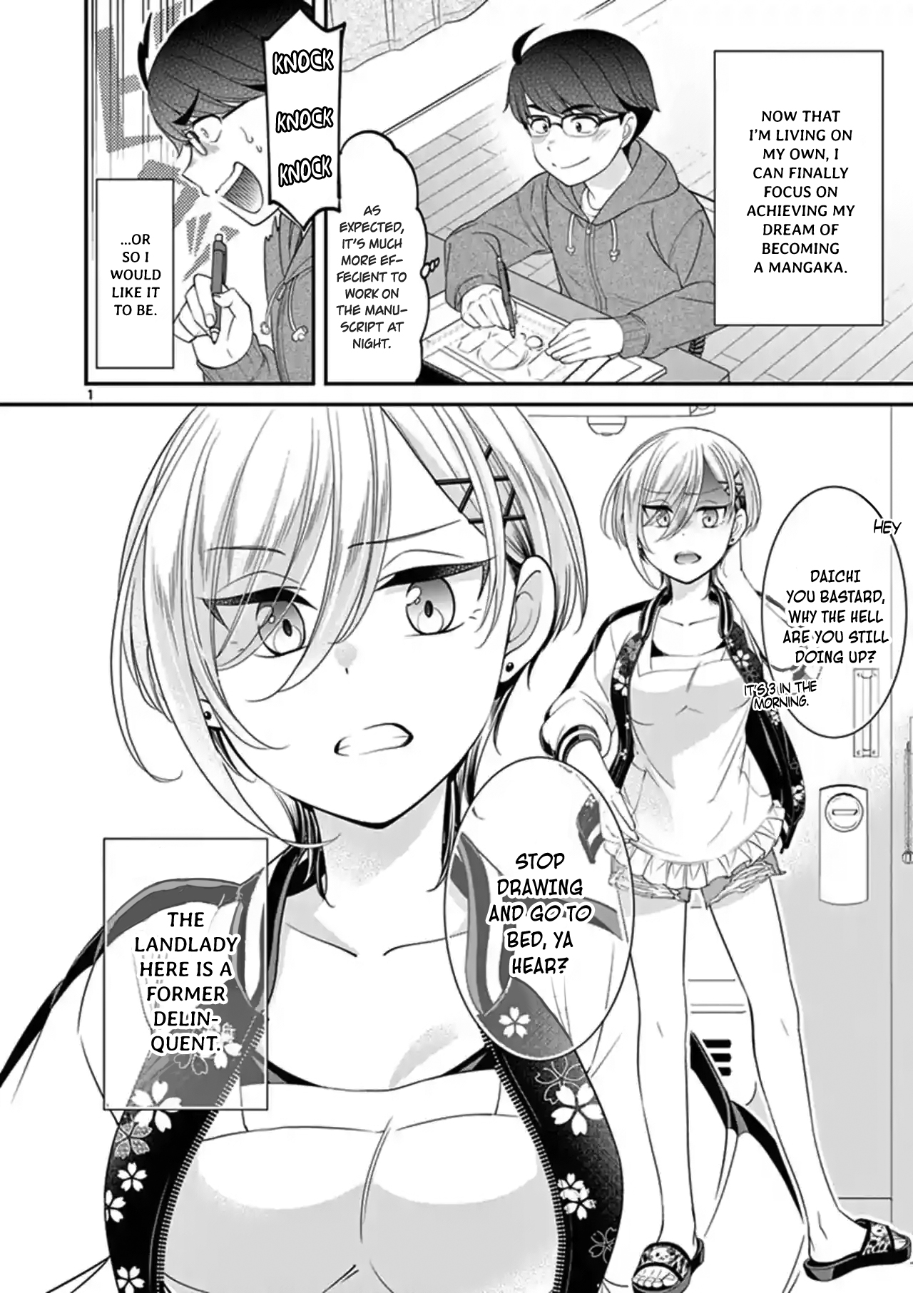 Ooyanki! ~My Apartment Life With A Yankee Landlord~ Chapter 1.5 - Picture 2