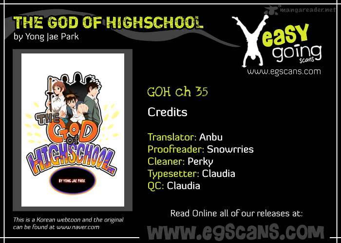 The God Of High School Chapter 35 - Picture 1