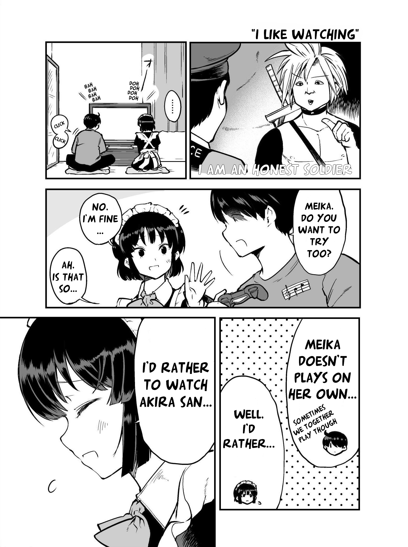The Maid Who Can't Hide Her Feelings Chapter 9: Meika-San And Video Games - Picture 2