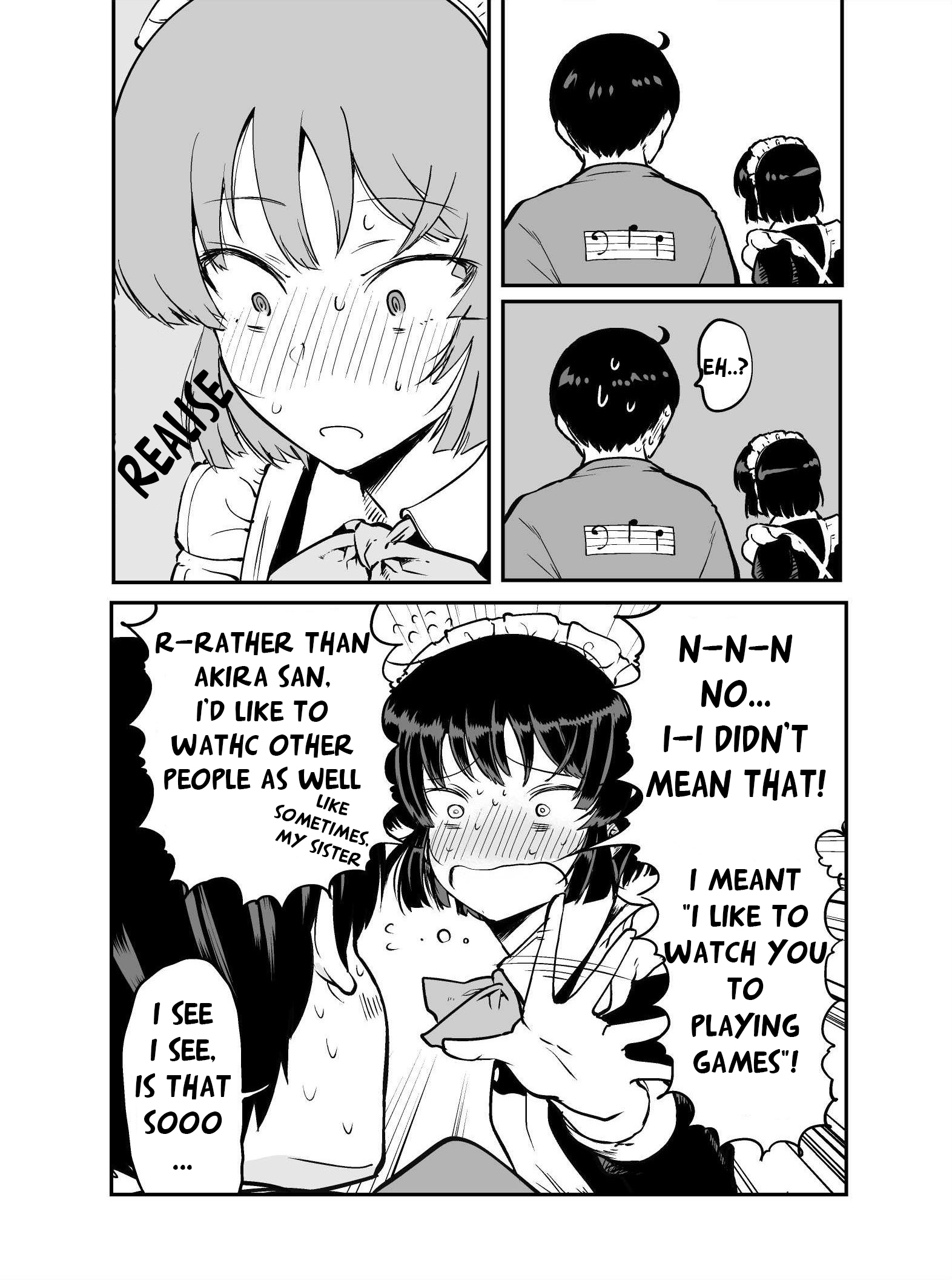 The Maid Who Can't Hide Her Feelings Chapter 9: Meika-San And Video Games - Picture 3