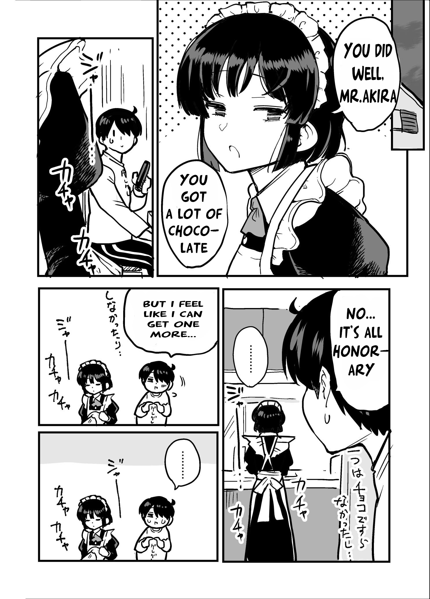 The Maid Who Can't Hide Her Feelings Chapter 8: Meika-San And Valentine Day - Picture 2