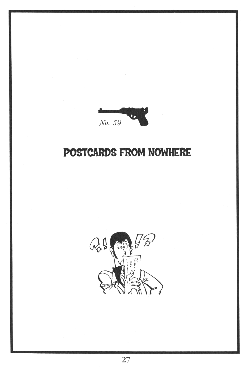 Lupin Iii: World’S Most Wanted Vol.7 Chapter 59: Postcards From Nowhere - Picture 1
