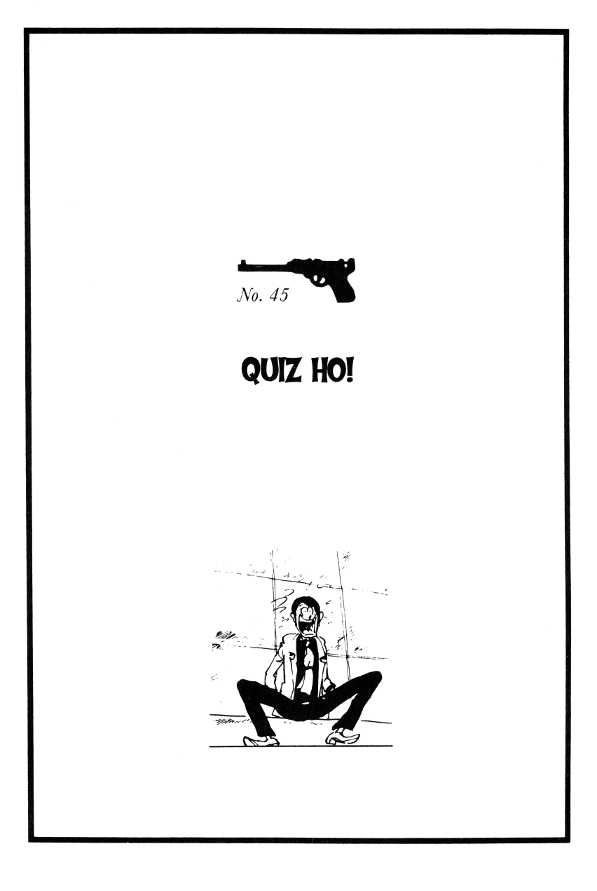 Lupin Iii: World’S Most Wanted Vol.5 Chapter 45: Quiz Ho! - Picture 1