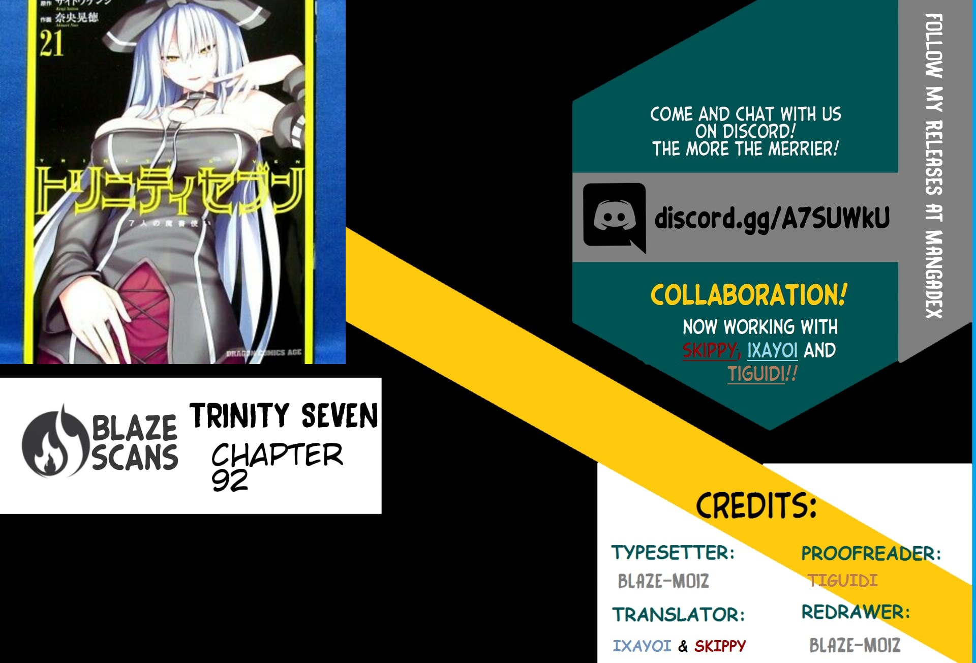 Trinity Seven: 7-Nin No Mahoutsukai Vol.21 Chapter 93: Final Fist & Return King - Picture 1