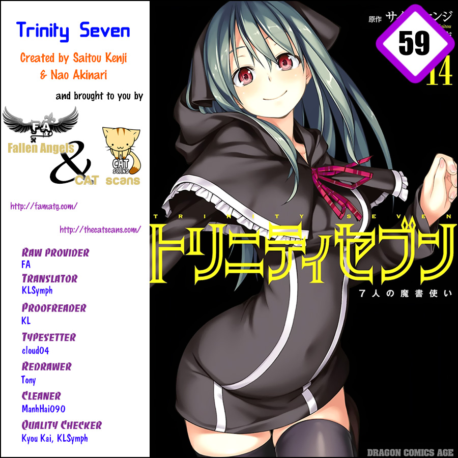 Trinity Seven: 7-Nin No Mahoutsukai Vol.14 Chapter 59: Lady Champions And Fireworks - Picture 1