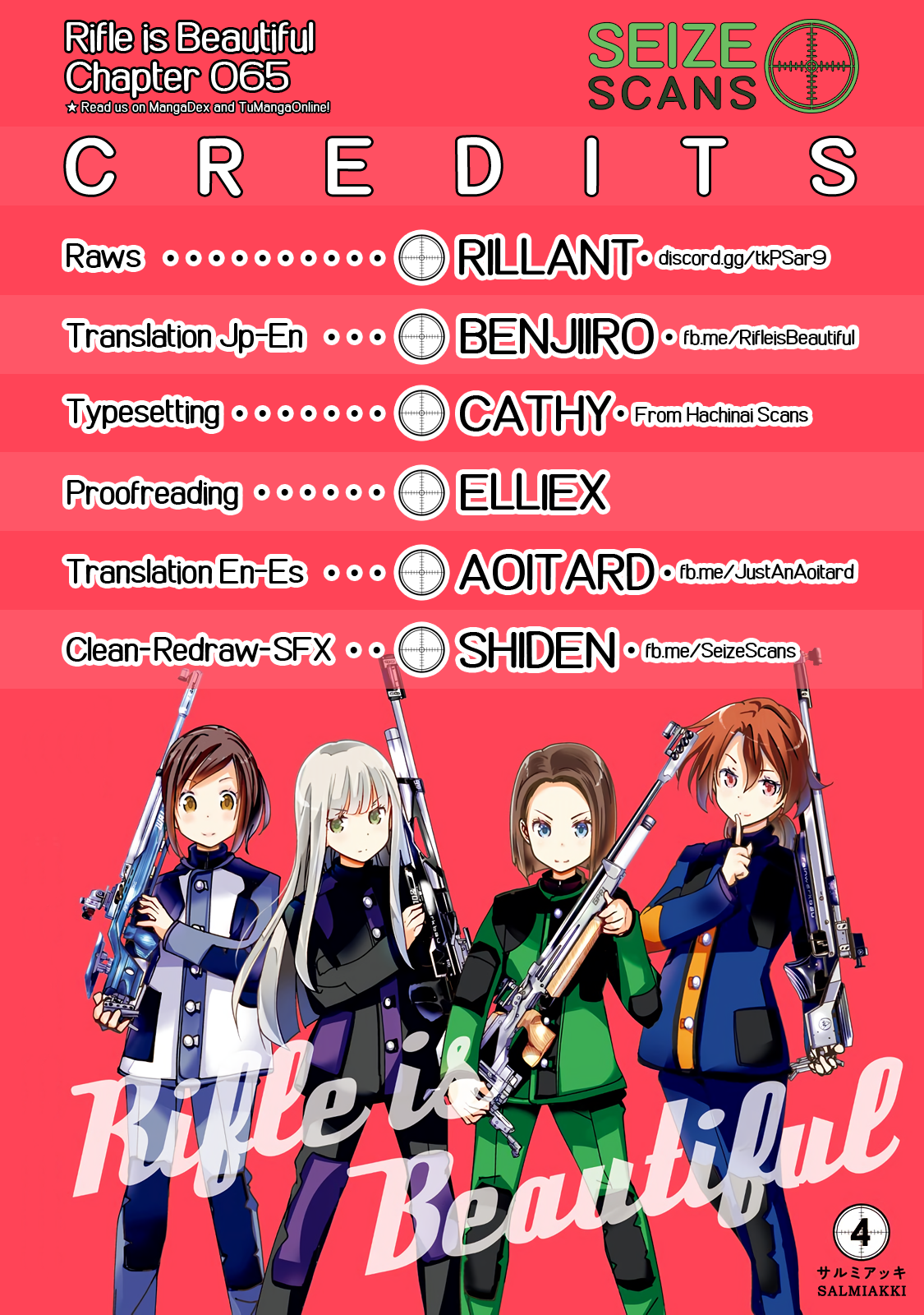 Rifle Is Beautiful Vol.4 Chapter 65: Erika Ojou-Sama, Finally Seeing Activity! - Picture 1